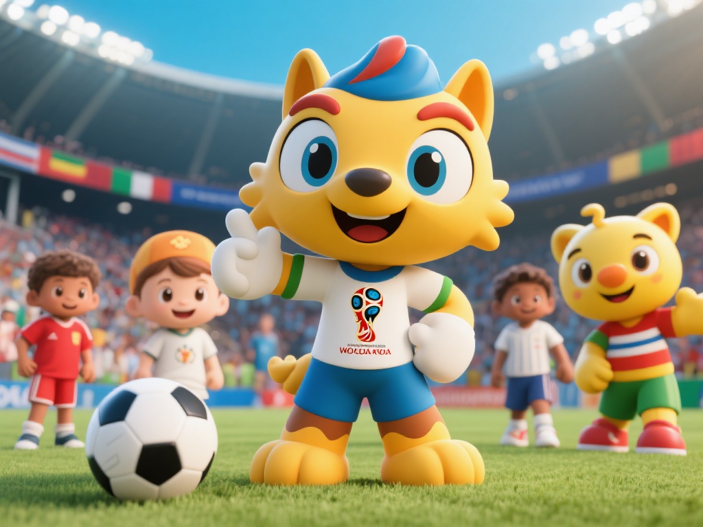 世界杯吉祥物不仅在商业上取得了巨大的成功